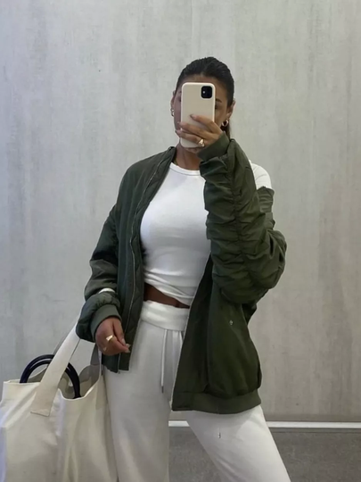NLY Trend - Bomber-takit - Vihreä - Oversized Bomber Jacket - Takit