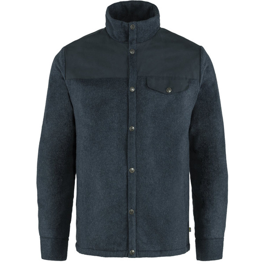 Fjällräven Canada Wool Padded Jacket M - Navy - Miehet - L
