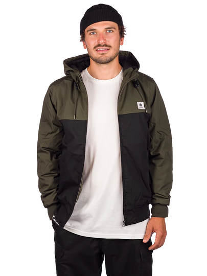 Element Dulcey Two Tones Jacket musta