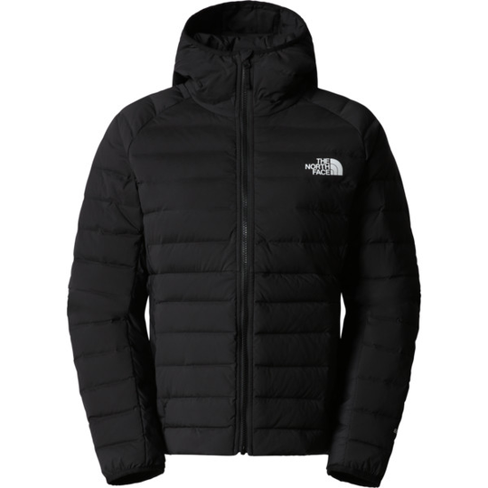 Kevytuntuvatakki The North Face W Belleview Stretch Down Hoodie - Tnf Black - Naiset - XS