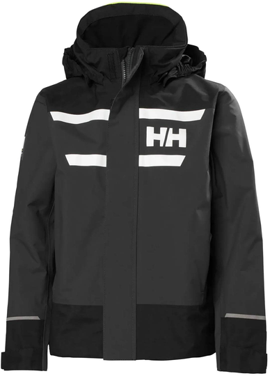 Jr Salt Port 2.0 Jacket Ebony 140