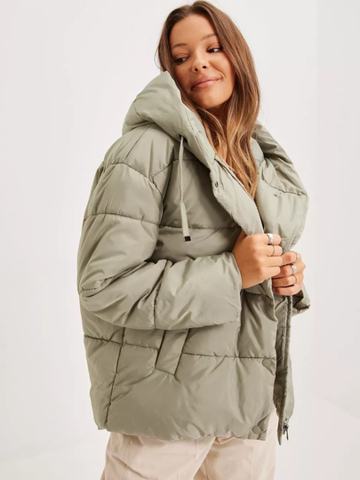 Vero Moda - Talvitakit - Laurel Oak - Vmgemmaholly AW22 Short Jacket Boos - Takit