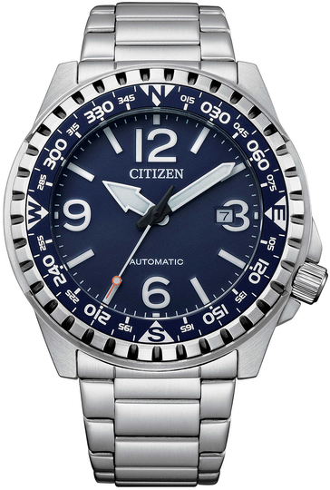 Citizen Miesten kello NJ2191-82L Mechanical Field Sininen/Teräs Ø46
