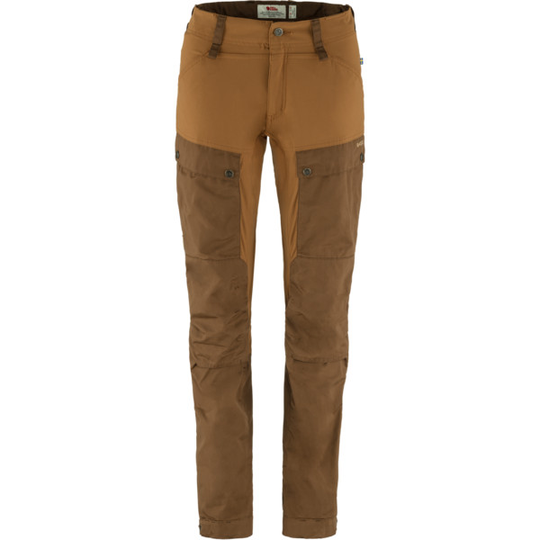 Fjällräven Keb Trousers W Reg - Timber Brown-chestnut - Naiset - 32