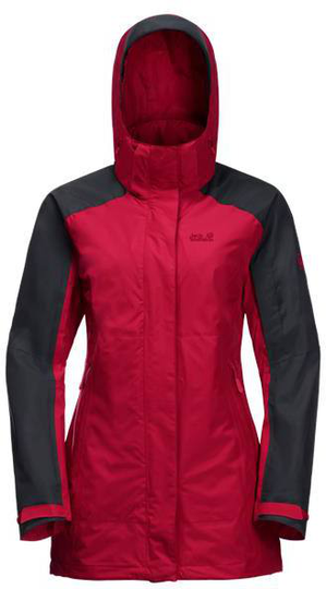 Brecon Range Jacket Women Punainen / Musta XXL