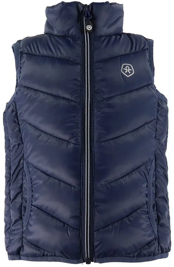 Color Kids Quilted Packable Kevyttoppaliivi, Dress Blues, Koko 104