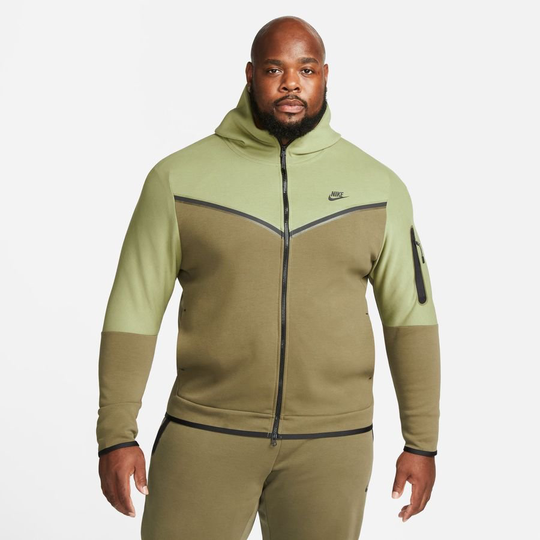 Nike Huppari NSW Tech Fleece - Vihreä/Musta