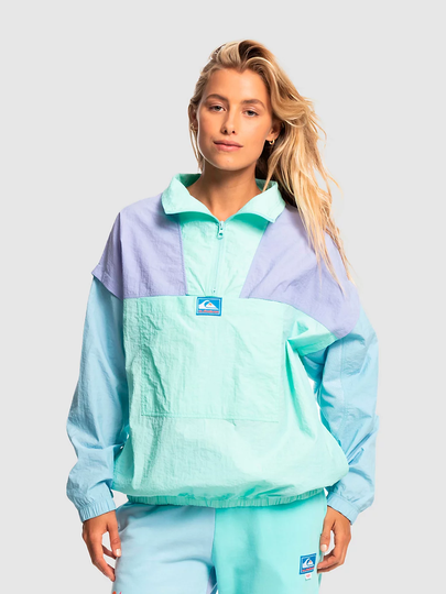 Quiksilver X Stranger Things Lenora Windbreaker kuviotu