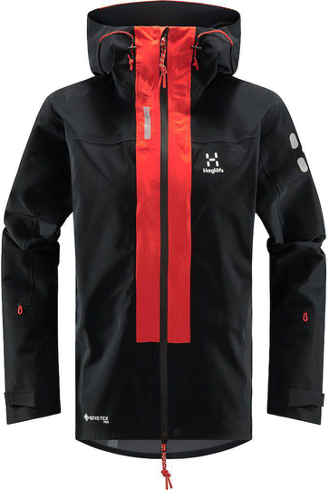 L.I.M ZT Mtn GTX PRO Jacket Women Musta / Punainen S