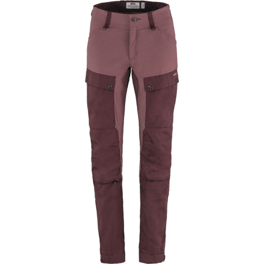 Fjällräven Keb Trousers W Short - Port-mesa Purple - Naiset - 34