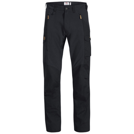 Fjällräven Abisko Trousers M - Black - Miehet - 48