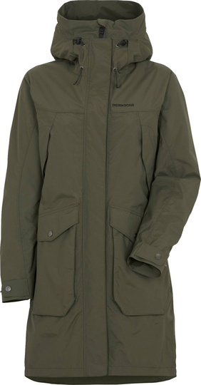 Women's Thelma 8 Parka Tummanvihreä 34