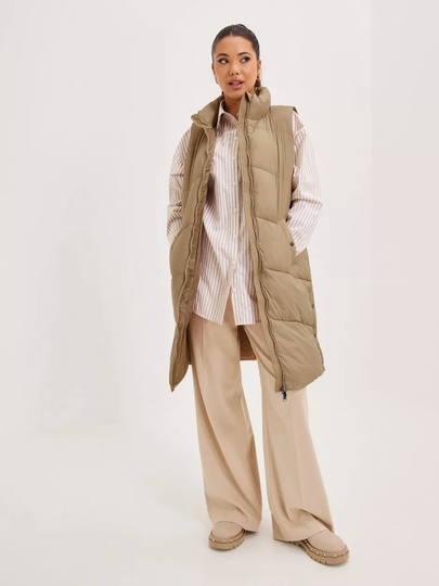 Vero Moda - Liivit - Tigers Eye - Vmuppsala 3-4 Waistcoat Noos - Takit - Vests