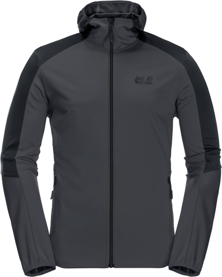 Go Hike Softshell Jacket M Harmaa / Musta S