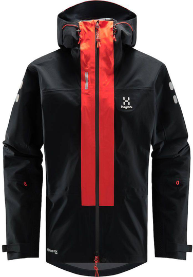 L.I.M ZT Mtn GTX PRO Jacket Men Musta / Punainen M