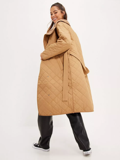 Vero Moda - Pitkät takit - Tigers Eye - Vmadelakim Long Coat Ga Boos - Takit - coats