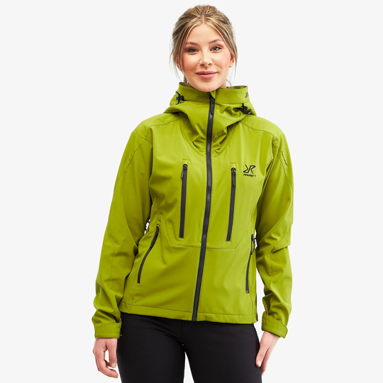 Trail Jacket Naiset Guacamole, Koko:XL - > Takit > Softshell-takit