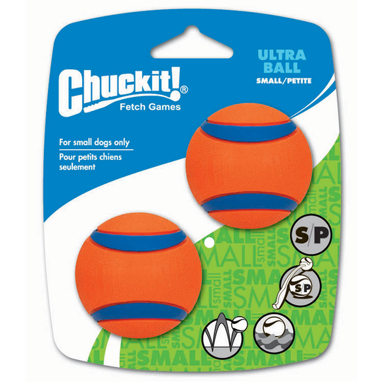 Chuckit! Ultra Ball - 2 kpl, Ø 5,1 cm (S)