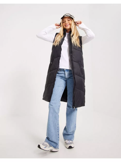 Vero Moda Vmuppsala 3-4 Waistcoat Noos Black