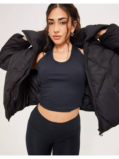 Only Onltamara Short Quilted Jacket Cc O Black
