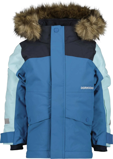 Didriksons Bjärven Parka, Corn Blue, Koko 80