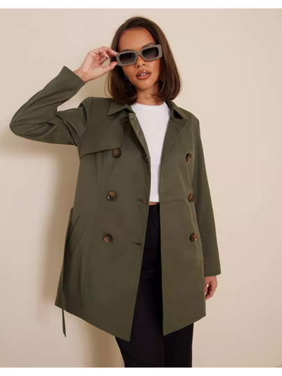 Only Onlvalerie Trenchcoat Otw Noos Grape Leaf