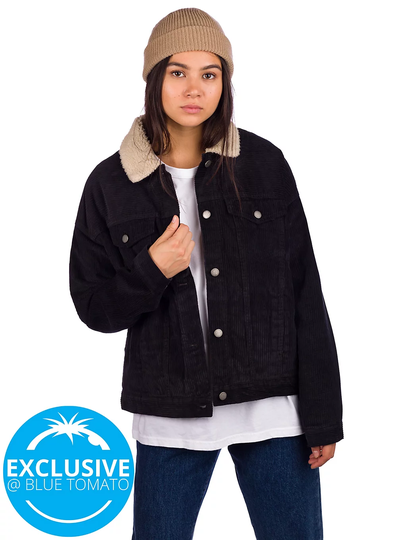 Roxy Good Fortune Sherpa Jacket musta