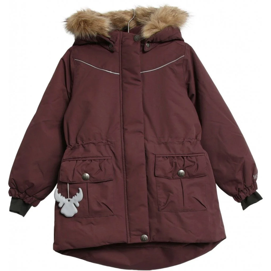 Wheat Mathilde Tech Talvitakki, Soft Eggplant, 74