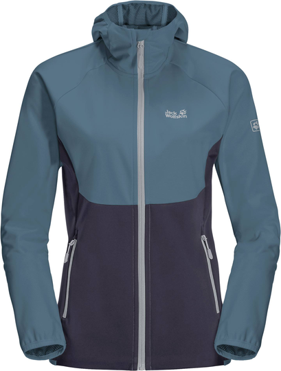Go Hike Softshell Jacket W Siniharmaa S