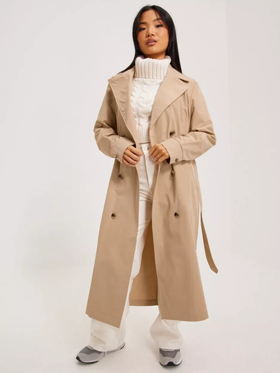 Vila - Trenssit - Sesame - Vimersin Long Trenchcoat - Noos - Takit