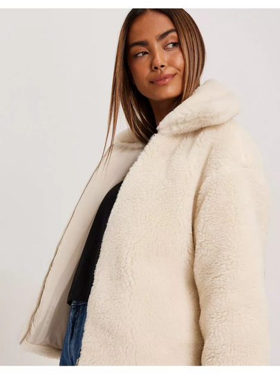 Calvin Klein Jeans Back Ck Sherpa Short Jacket Munankuori