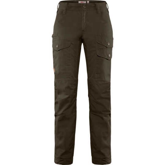 Fjällräven Vidda Pro Ventilated Trs W Short - Dark Olive - Naiset - 40