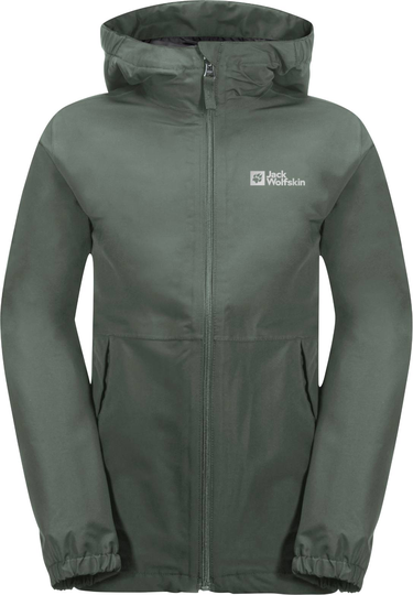 Kid's Stormy Point Jacket Thyme 128