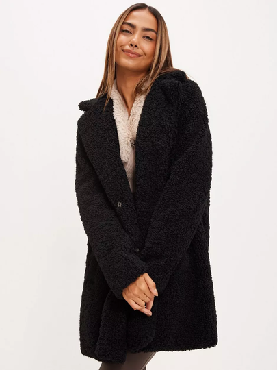 Noisy May - Teddytakit - Musta - Nmgabi L/S Jacket Noos - Takit