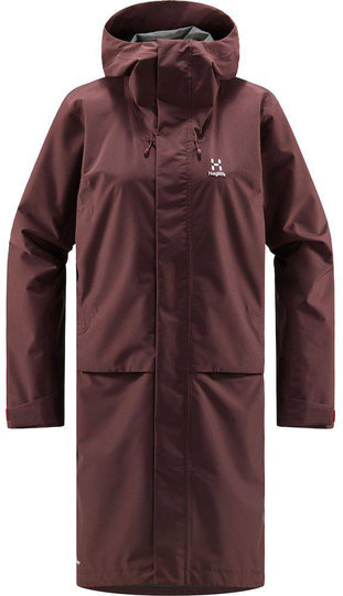 Women's Aria Proof Parka Burgundy S