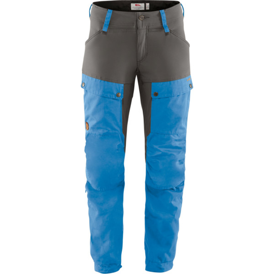 Fjällräven Keb Trousers W Reg - Un Blue-stone Grey - Naiset - 34