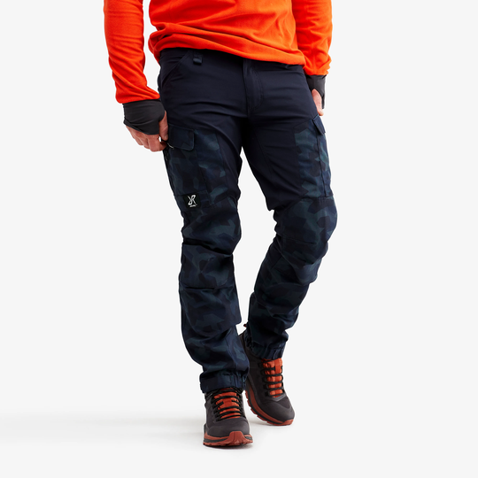 RVRC GP Pants Miehet Thunder Camo, Koko:XL - Ulkoiluhousut, Vaellushousut & Retkeilyhousut