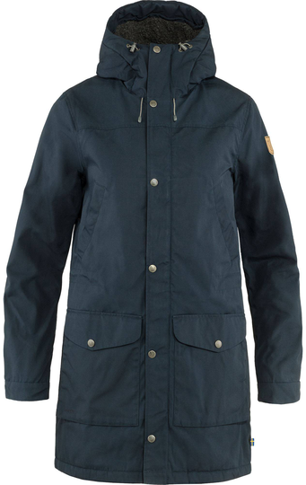 Greenland Winter Parka women Night blue L