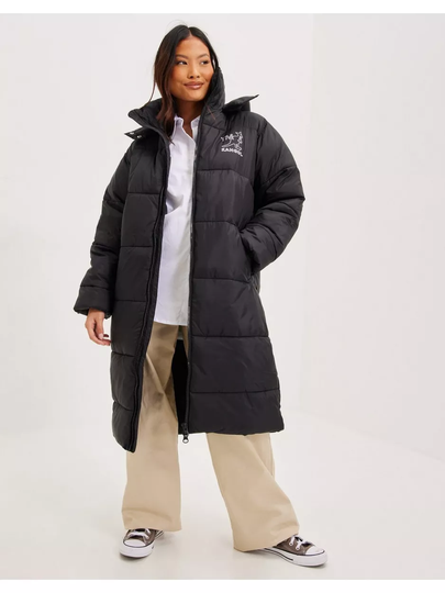 Kangol Kg Kennsington Long Puffer Black