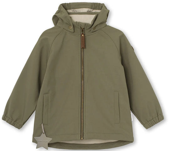 Mini A Ture Aden Softshell Takki, Vert, 80
