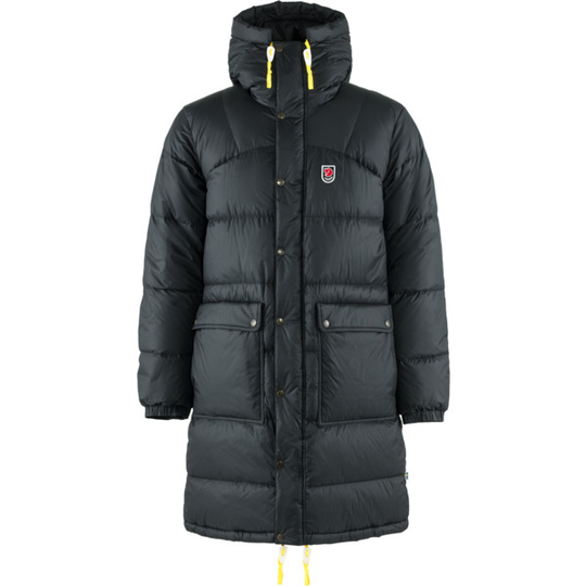 Fjällräven Expedition Long Down Parka M - Black - Miehet - L