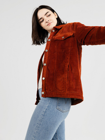 Roxy On The Block Jacket ruskea