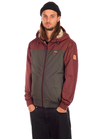Iriedaily Insulaner Soft Jacket punainen