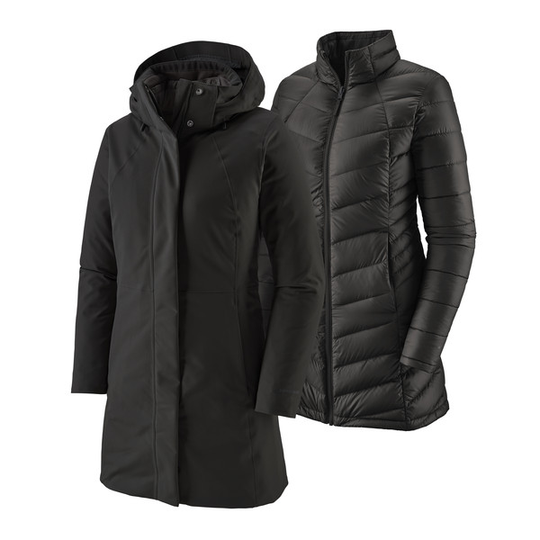 Patagonia W' S Tres 3-in-1 Parka - Black - Naiset - XS