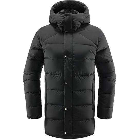 Untuvatakki Haglöfs Näs Down Jacket Women - True Black - Naiset - L