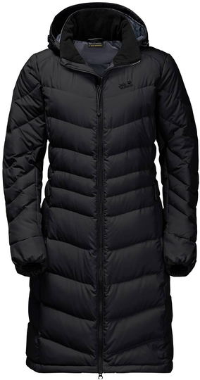 Selenium Coat Women's Musta XXL