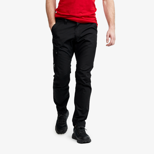 Outdoor Basic Pants Miehet Black, Koko:2XL - Ulkoiluhousut, Vaellushousut & Retkeilyhousut