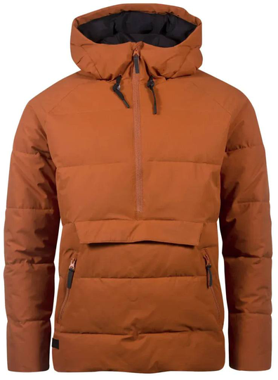 Kinapori Puffer Anorak Vaaleanruskea S