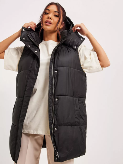 Only - Liivit - Black - Onldemy Padded Waistcoat Otw - Takit - Vests