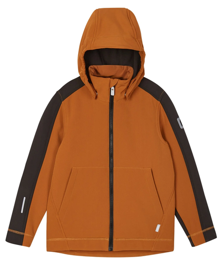 Reima Sipoo Softshell Takki, Cinnamon Brown, 104
